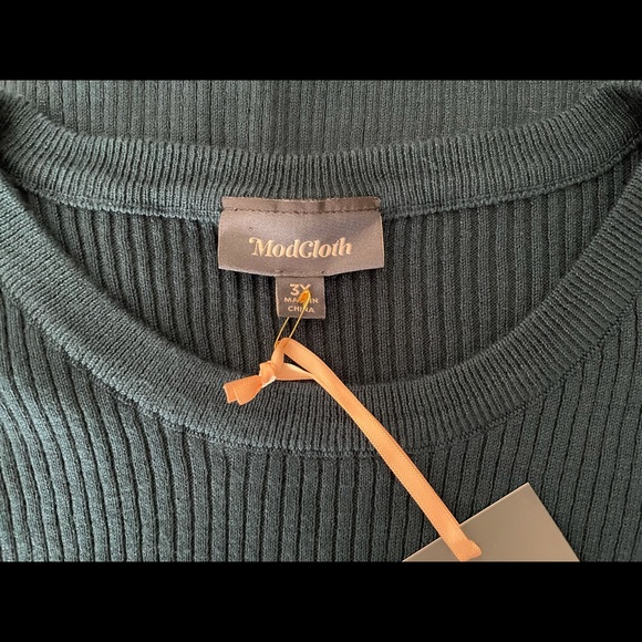 NWT ModCloth “Rightly Ribbed” Pullover Sweater - Picture 6 of 6